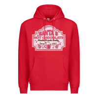 Red santas hot chocolate Premium Hoodie - MaliasSmallBusiness