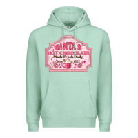 Seafoam santas hot chocolate Premium Hoodie - MaliasSmallBusiness