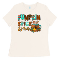 Bone pumpkin spice and jesus Ladies Tee - AdoDesignShop