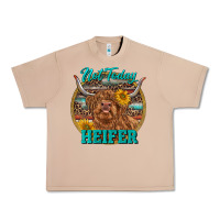 Burro Highland Heifer Western Urban Heavy Tee - RanaPortraitStore