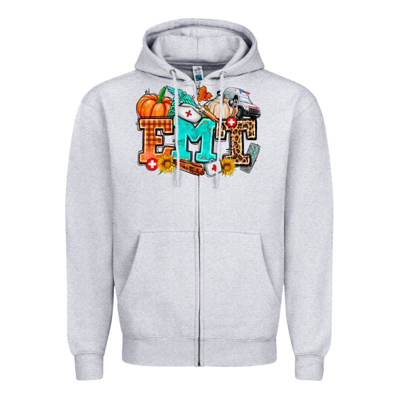 Emt With Fall Zipper Hoodie by AdoDesignShop | Teevron