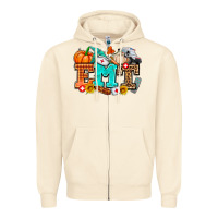 Sandshell emt with fall Zipper Hoodie - AdoDesignShop
