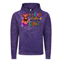 Cloud Purple I herd there would be candy Heifer Vintage Hoodie - RanaPortraitStore