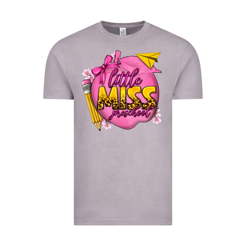 Little Miss Preschool Vintage Tee by texasbilliewilder | Teevron