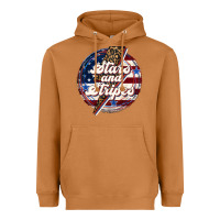 Meerkat Western Stars and Stripes Heavyweight Hoodie - LillyAllenDesigns