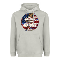 Moon Dust Western Stars and Stripes Heavyweight Hoodie - LillyAllenDesigns