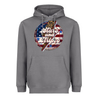 Storm Western Stars and Stripes Heavyweight Hoodie - LillyAllenDesigns