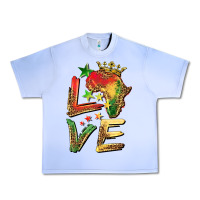 Grape Ice juneteenth love Urban Heavy Tee - BarkalooDesign