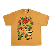 Peanut Butter juneteenth love Urban Heavy Tee - BarkalooDesign