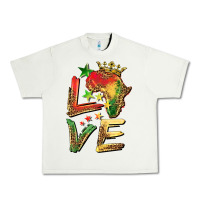 Pistachio juneteenth love Urban Heavy Tee - BarkalooDesign