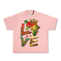 Salmon juneteenth love Urban Heavy Tee - BarkalooDesign