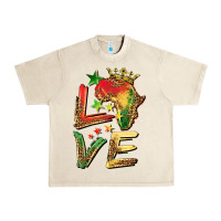 Sandshell juneteenth love Urban Heavy Tee - BarkalooDesign