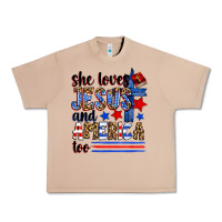 Burro she loves jesus and america too Urban Heavy Tee - Zillion Design Studio