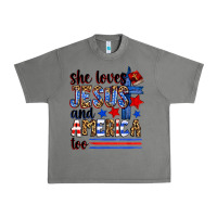 Tornado she loves jesus and america too Urban Heavy Tee - Zillion Design Studio