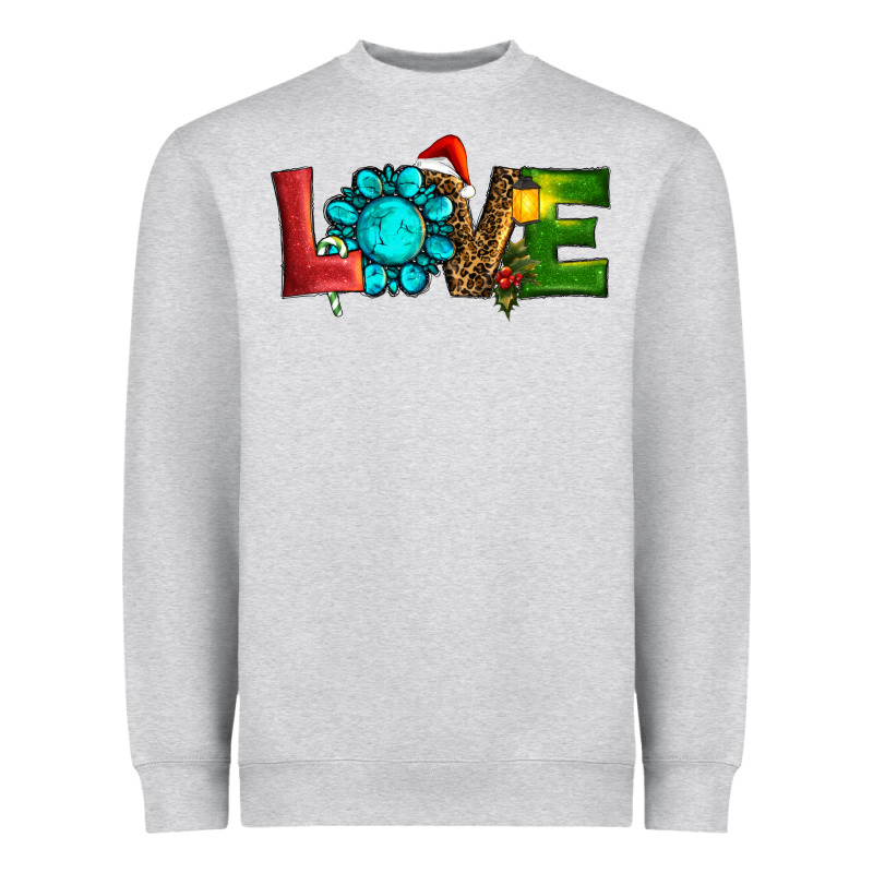 Western Gemstone Christmas Love Heavyweight Sweatshirt by RanaPortraitStore | Teevron