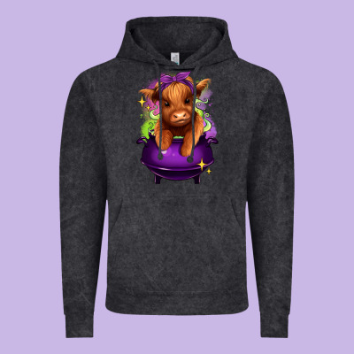 Vintage Hoodie Halloween Heifer
