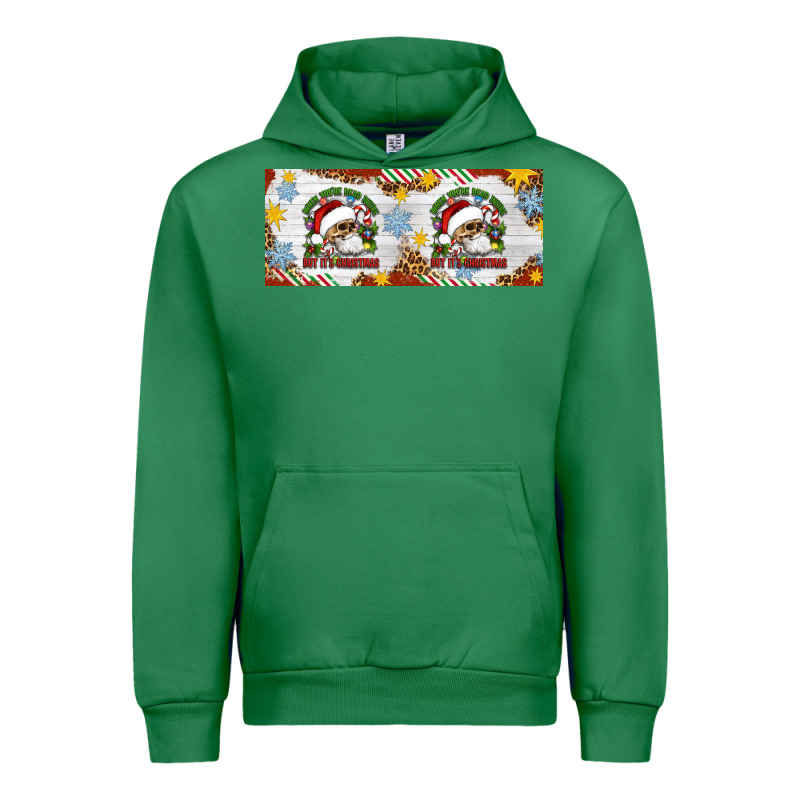 When You're Dead Inside But It's Christmas Hippie Skeleton Santa Urban Hoodie by Artiststas | Teevron