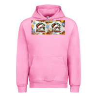 Fuchsia Pink When You're Dead Inside But It's Christmas Hippie Skeleton Santa Urban Hoodie - Artiststas