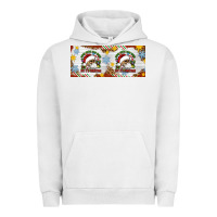 Pigment Lunar Rock When You're Dead Inside But It's Christmas Hippie Skeleton Santa Urban Hoodie - Artiststas