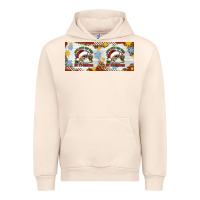 Sandshell When You're Dead Inside But It's Christmas Hippie Skeleton Santa Urban Hoodie - Artiststas