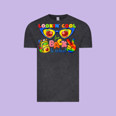 Looking Cool For Back To School Vintage Tee Designed By Texasbilliewilder