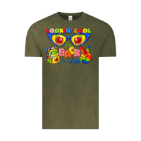 Vintage Olive looking cool for back to school Vintage Tee - texasbilliewilder