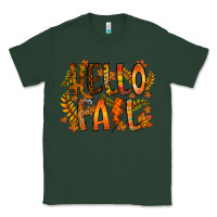 Sports Green hello fall Classic Tee - RacoonDesign