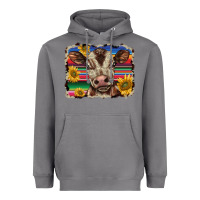 Storm western background baby calf Heavyweight Hoodie - BarkalooDesign