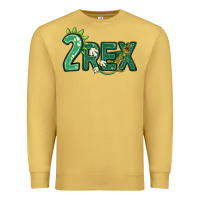 Antique Gold two rex Premium Sweatshirt - MaliasSmallBusiness
