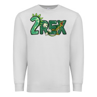 Dove Grey two rex Premium Sweatshirt - MaliasSmallBusiness