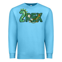 Ocean Blue two rex Premium Sweatshirt - MaliasSmallBusiness