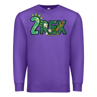 Purple two rex Premium Sweatshirt - MaliasSmallBusiness