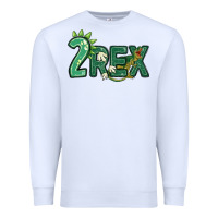 White two rex Premium Sweatshirt - MaliasSmallBusiness