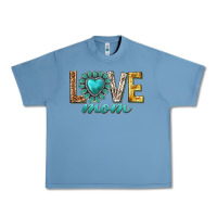 Pebble Blue love mom western Urban Heavy Tee - texasbilliewilder
