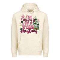 Tofu im dreaming of a pink christmas Premium Hoodie - MaliasSmallBusiness