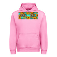 Fuchsia Pink Cozy Vibes Urban Hoodie - Artiststas