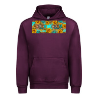 Mauve Wine Cozy Vibes Urban Hoodie - Artiststas