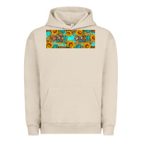 Pigment French Oak Cozy Vibes Urban Hoodie - Artiststas