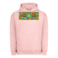 Pigment Salmon Cozy Vibes Urban Hoodie - Artiststas