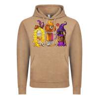 Vintage Coffee Halloween hocus pocus coffee cups Vintage Hoodie - RanaPortraitStore