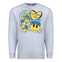 Heather Grey the lucky few Premium Sweatshirt - MaliasSmallBusiness
