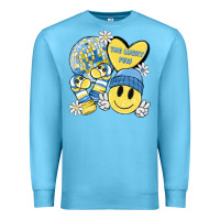 Ocean Blue the lucky few Premium Sweatshirt - MaliasSmallBusiness