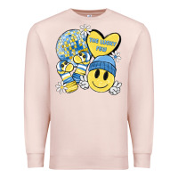Pale Pink the lucky few Premium Sweatshirt - MaliasSmallBusiness