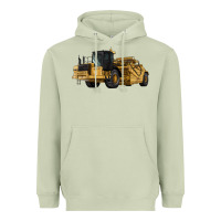 Matcha Wheel Tractor Scraper Heavyweight Hoodie - LillyAllenDesigns