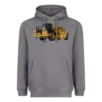 Storm Wheel Tractor Scraper Heavyweight Hoodie - LillyAllenDesigns