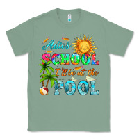 Sage adios school i ll be at the pool Classic Tee - HRA Design Shop