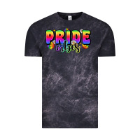 Cloud Black pride vibes Vintage Tee - Zillion Design Studio