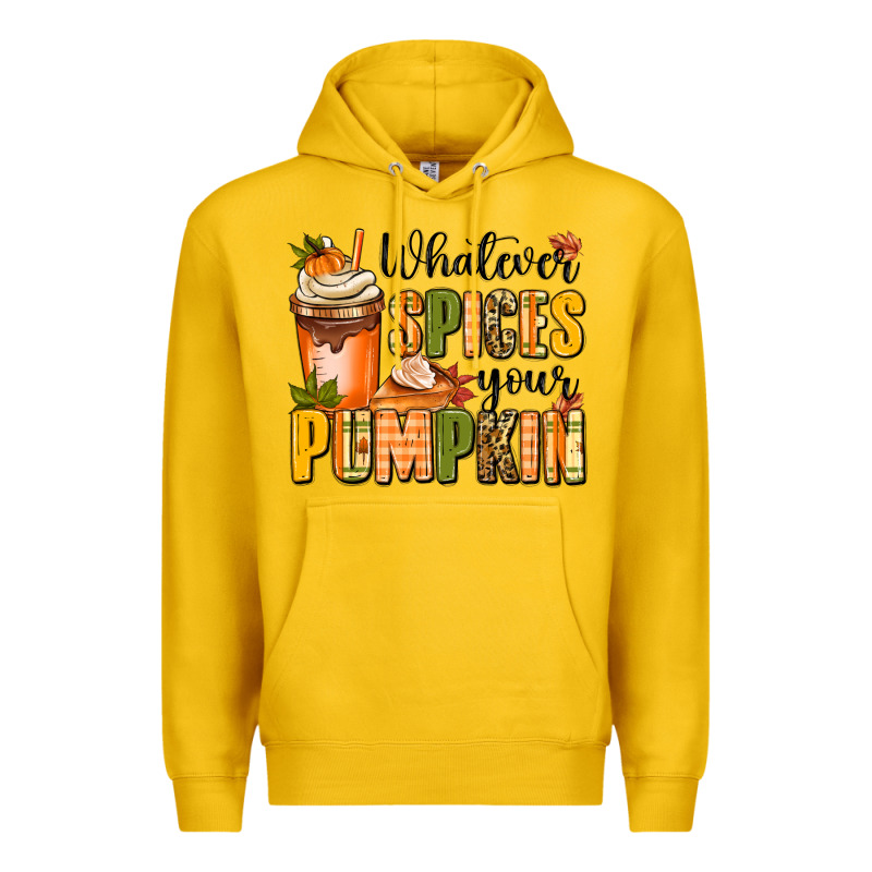 Whatever Spices Your Pumpkin Premium Hoodie by MaliasSmallBusiness | Teevron