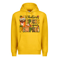 Lemon whatever spices your pumpkin Premium Hoodie - MaliasSmallBusiness