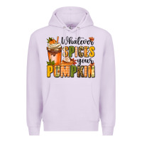 Lilac whatever spices your pumpkin Premium Hoodie - MaliasSmallBusiness
